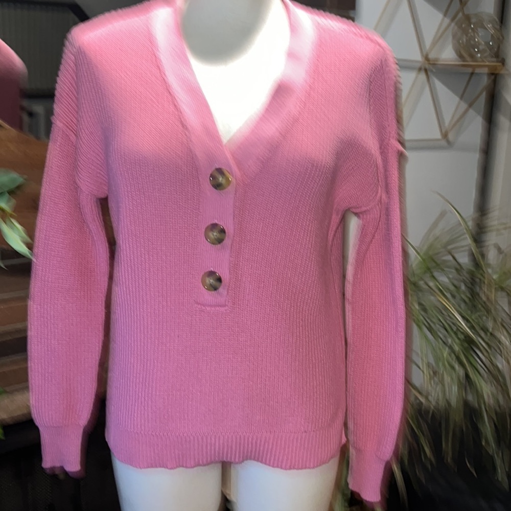 RACHEL ZOE PINK SWEATER!๐ฉท๐๐๐ - Picture 3 of 7